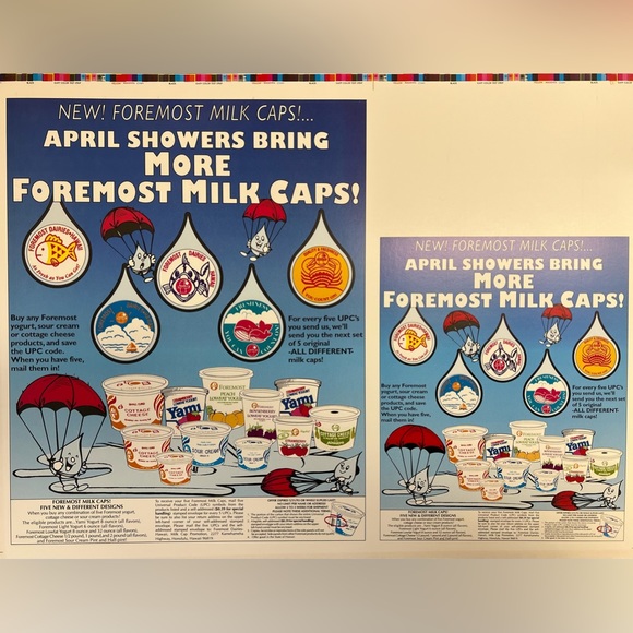 Vintage Wall Decor Rare Vintage 99s Foremost Dairies Hawaii Milk